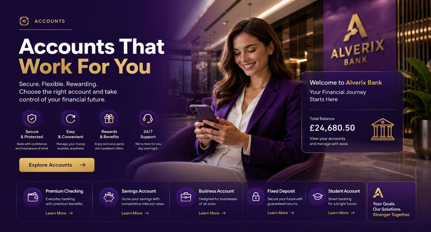 Avenford Bank Accounts